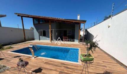 Linda casa na praia Massaguaçu
