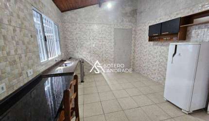 Casa com 2 dormitórios para alugar, 60 m² por R$ 1.100,00/mês - Massaguaçu - Caraguatatuba/SP