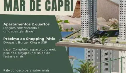 Apartamento à venda no MAR DE CAPRI, ANTARES, Maceió, AL