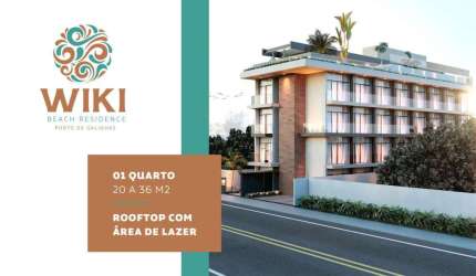 Apartamento à venda no WIKI BEACH RESIDENCE , PORTO DE GALINHAS , Ipojuca, PE