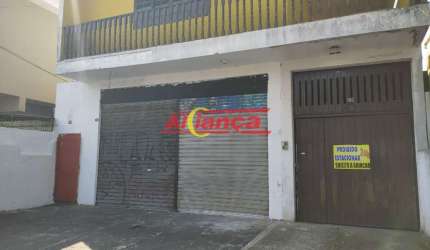 Salão para alugar, 100m²  - Jardim Presidente Dutra- Guarulhos/SP  por R$ 2.800,00