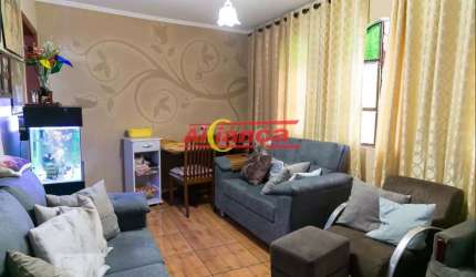 Sobrado para alugar, 2 quartos e 2 vaga 220m²,Picanço -Guarulhos por  220m², - R$ 3.200,