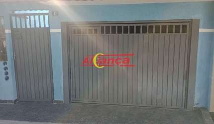 Casa com 1 quarto para alugar, 40m² - bairro- Vila Augusta  - Guarulhos/SP por R$1.000,00