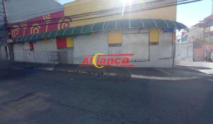Salão para alugar com estacionamento e galpao, 900m² -  Centro - Guarulhos/SP - por R$ 45.000,00
