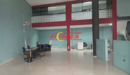 Salão Comercial com 220m² para alugar com 2 banheiros, Mezanino - VL. Barros - Guarulhos
