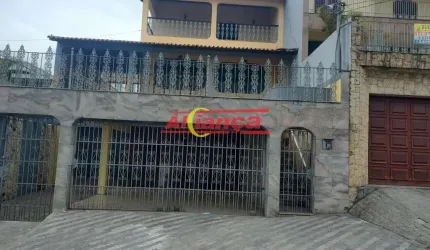 SOBRADO PARA ALUGAR COM 370M², 4 QUARTOS , 4 VAGAS - VILA ROSÁLIA- GUARULHOS/SP POR R$ 8.000,00