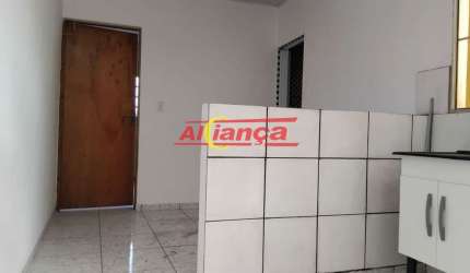 Casa com 1 quartos para alugar,  80m² -Vila Alzira - Guarulhos/SP