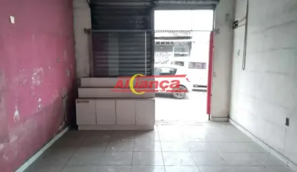 SALÃO COMERCIAL PARA ALUGAR COM 55M², JARDIM SÃO JOÃO - GUARULHOS/SP POR R$ 2.100,00