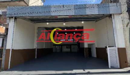 Salão para alugar, 280m²  - bairro - Jardim Cumbica Guarulhos/SP - por R$ 10.000,00