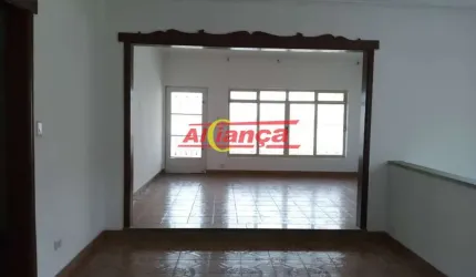 Casa residencial / comercial para alugar com 4 quartos, 2 banheiros - Jd. Tranquilidade - Guarulhos