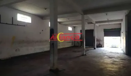 SALÃO COMERCIAL PARA ALUGAR, 04 VAGAS, 265M², VILA NOVA BONSUCESSO - GUARULHOS/SP POR R$ 5.500,00