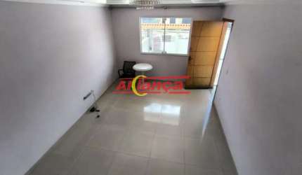 SOBRADO PARA ALUGAR COM 03 QUARTOS, 09 VAGAS, PARQUE CONTINENTAL I - GUARULHOS/SP POR R$ 4.500,00