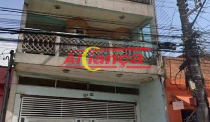 Casa + salão para alugar, 600m²- Parque Primavera   - Guarulhos/SP- por R$ 5.500,00