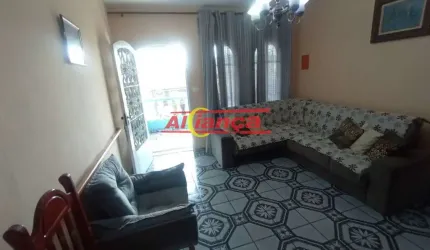 Sobrado para alugar com 3 quartos, varandas , Jd.  Rosa de Franca - Guarulhos por R$: 2.900,00