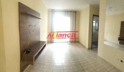 Apartamento com 2 quartos para alugar, 60m² - Cocaia - Guarulhos/SP - por R$1.800