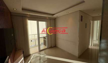 Apartamento para alugar, 2 quartos e 1 vaga coberta 54m², Gopoúva - Guarulhos  3.400,00