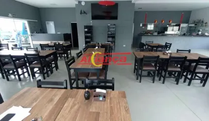 Salão comercial para alugar com 493m² com 4 banheiros , cozinha, bar - Pq. Alvorada - Guarulhos