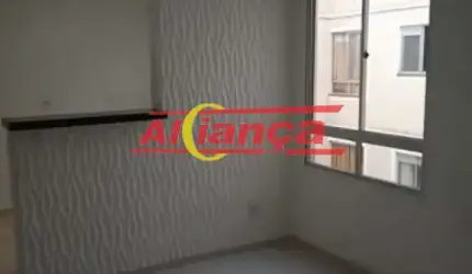 Apartamento para alugar, 2 quartos e 1 vaga, 44m², Água Chata - Guarulhos R$ 1.500,00