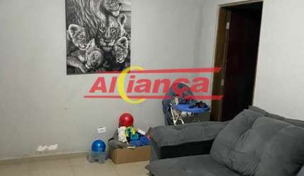 Casa para alugar com 1 quarto, sala, cozinha, 1 vaga - Pq. Mikail - Guarulhos por R$: 1.100,00