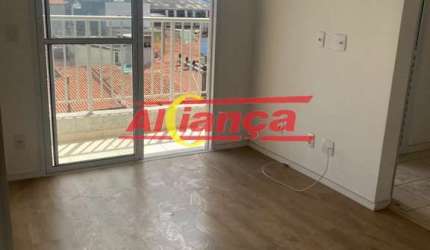 Apartamento com 2 dormitórios para alugar, 43m² - Vila Endres - Guarulhos/SP por R$ 1.800,00