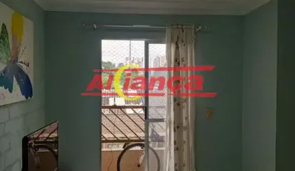 Apartamento para alugar com 2 dormitórios, 1 banheiro,1 vaga- 49m²- Jardim Iporanga - Guarulhos - SP