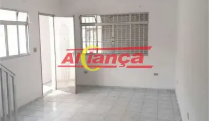 SOBRADO PARA ALUGAR COM 110M², 4 QUARTOS, SUÍTE, 2 VAGAS, JARDIM ALAMO - GUARULHOS POR R$ 3.200,00