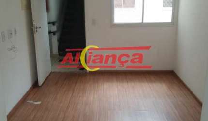 Apartamento com 2 quartos para alugar,  37m² - Bonsucesso - Guarulhos/SP - R$ 1.400,00