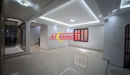 Sobrado com 4 quartos para alugar,  280m² - Jardim Bom Clima - Guarulhos /SP -R$ 6.000,00