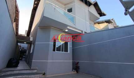Sobrado com 03 quartos c/ 1 suite  para alugar, 150m² - Jd Bom Clima - Guarulhos /SP por R$ 3.600,00