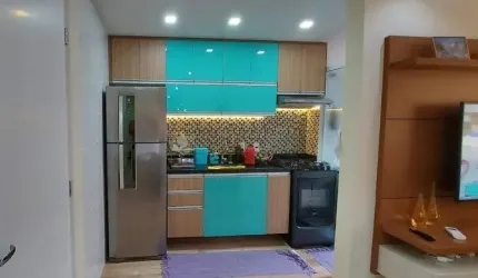 APARTAMENTO AVENDA NO CAMPO LIMPO   COM 2 DORMITORIOS  UMA VAGA DE GARAGEM