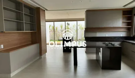 Linda casa térrea nova no bairro Granja Marileusa condomínio Alphaville 1 com 230 metros construídos.