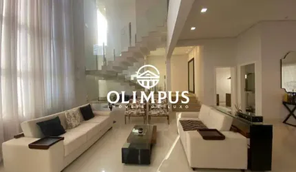 Belíssimo sobrado de Luxo todo mobiliado em condominio Jardins Barcelona
