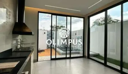 Casa térrea no condomínio Splêndido Zona Sul de Uberlândia