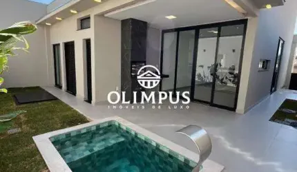 Casa de Condominio à venda, 3 quartos, 3 suítes, 2 vagas, Granja Marileusa - Uberlândia/MG