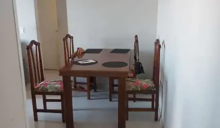 Apto com 2 Dormitorios, WC. Social, Sala 2 ambientes com sacada, Cozinha planejada, A.S., 1 Vaga de garagem coberta. Portaria 24 hs., Piscina, Playground,  Quadra esportiva, Bicicletário, Área gourmet