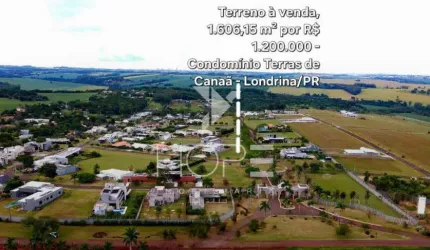 Terreno a venda Cond.Terras de Canaã