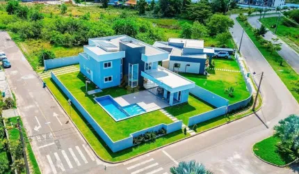 Casa em Condomínio para Venda em Camaçari, Barra do Jacuípe, 5 dormitórios, 5 suítes, 7 banheiros, 8 vagas