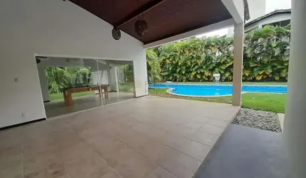 Casa em Condomínio para Venda em Camaçari, Busca Vida (Abrantes), 4 dormitórios, 4 suítes, 5 banheiros, 4 vagas