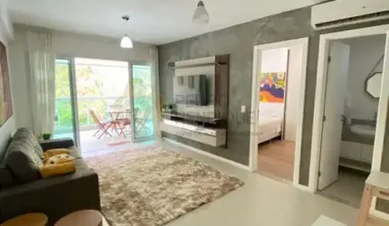 Apartamento Mobiliado para Locação em Salvador, Ondina, 1 dormitório, 1 banheiro, 1 vaga