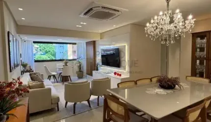 Apartamento para Venda em Salvador, Candeal, 3 dormitórios, 2 suítes, 4 banheiros, 3 vagas
