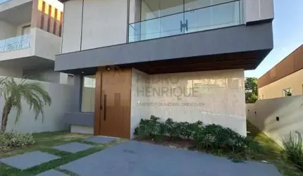 Casa em Condomínio para Venda em Camaçari, Catu de Abrantes (Abrantes), 4 dormitórios, 4 suítes, 5 banheiros, 2 vagas