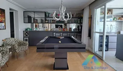 SÃO BERNARDO DO CAMPO Apartamento todo mobiliado alo padrão 156M², designer moderno 3 suítes, 3 vagas, lazer completo, ótima localização e valor !!!