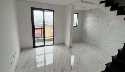 SANTO ANDRÉ Cobertura 88M², 2 dormitórios, 1 vaga ótima localização e valor !!!