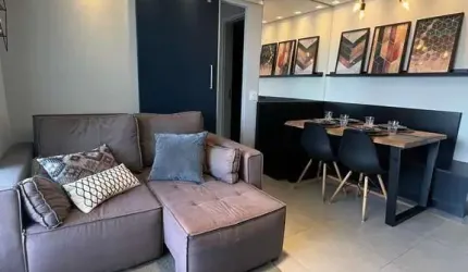 Apartamento totalmente mobilado na área nobre no Alto do Ipiranga