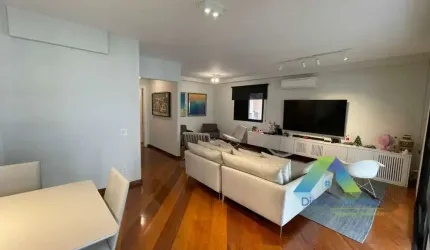 Apartamento de alto padrão com 170m² em Moema Pássaros fora da rota dos aviões e a 10 minutos a pé do Parque Ibirapuera.