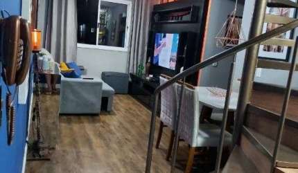 Cobertura com 128 metros, 3 dormitórios, 1 vaga com excelente localização proximo a comércios e principais avenidas.,