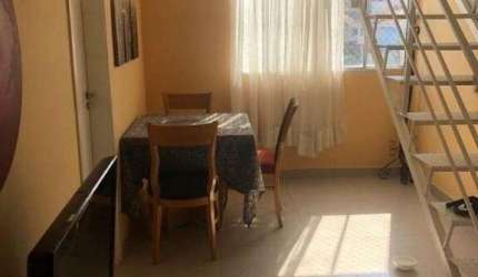 Apartamento Duplex com 3 dormitórios à venda, 82 m² por R$ 310.000,00 - Cursino - São Paulo/SP