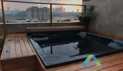Santo André Cobertura 174M², 2 quartos sendo 1 suíte, 2 vagas, com ótima localização e valor !!
