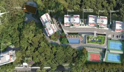 Apartamento Garden com 3 quartos sendo 1 suíte no Alto - Teresópolis/RJ.