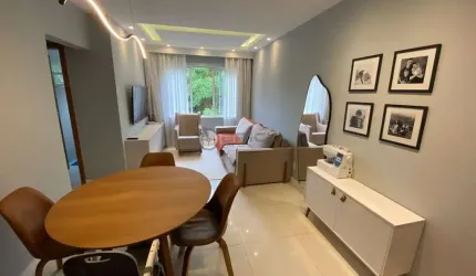 Apartamento com 2 quartos, 56 m² em Pimenteiras - Teresópolis/RJ.
